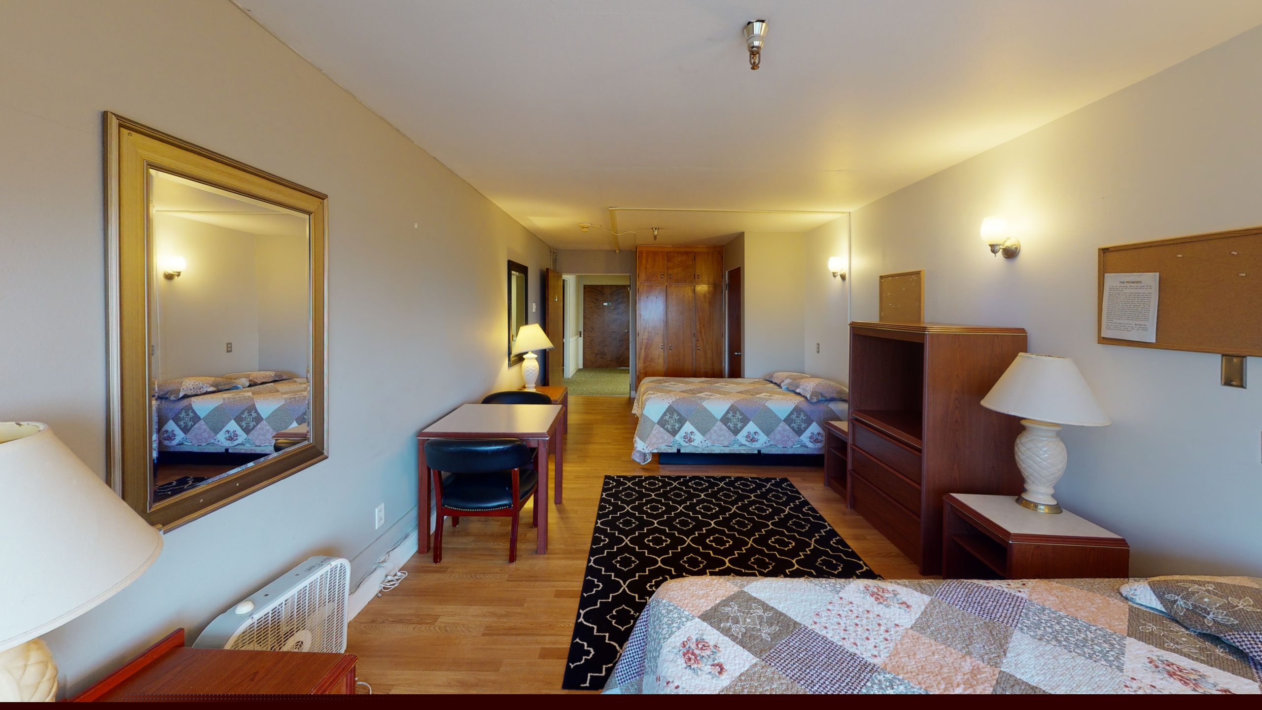 Virtue At The Pointe bedroom - alcohol and drug rehab facility