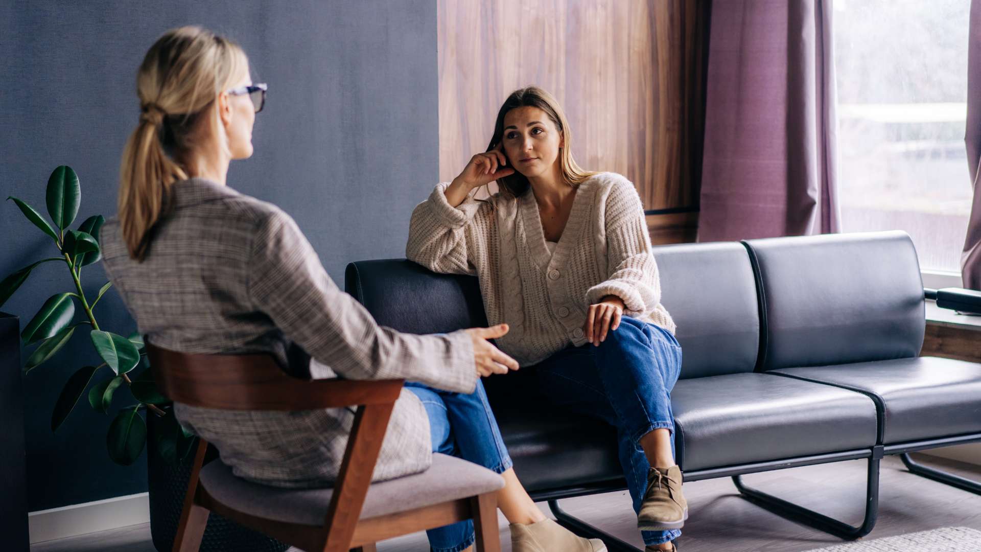 Addiction Therapy in Oregon at Virtue At The Pointe Therapy Appointment 2 Women