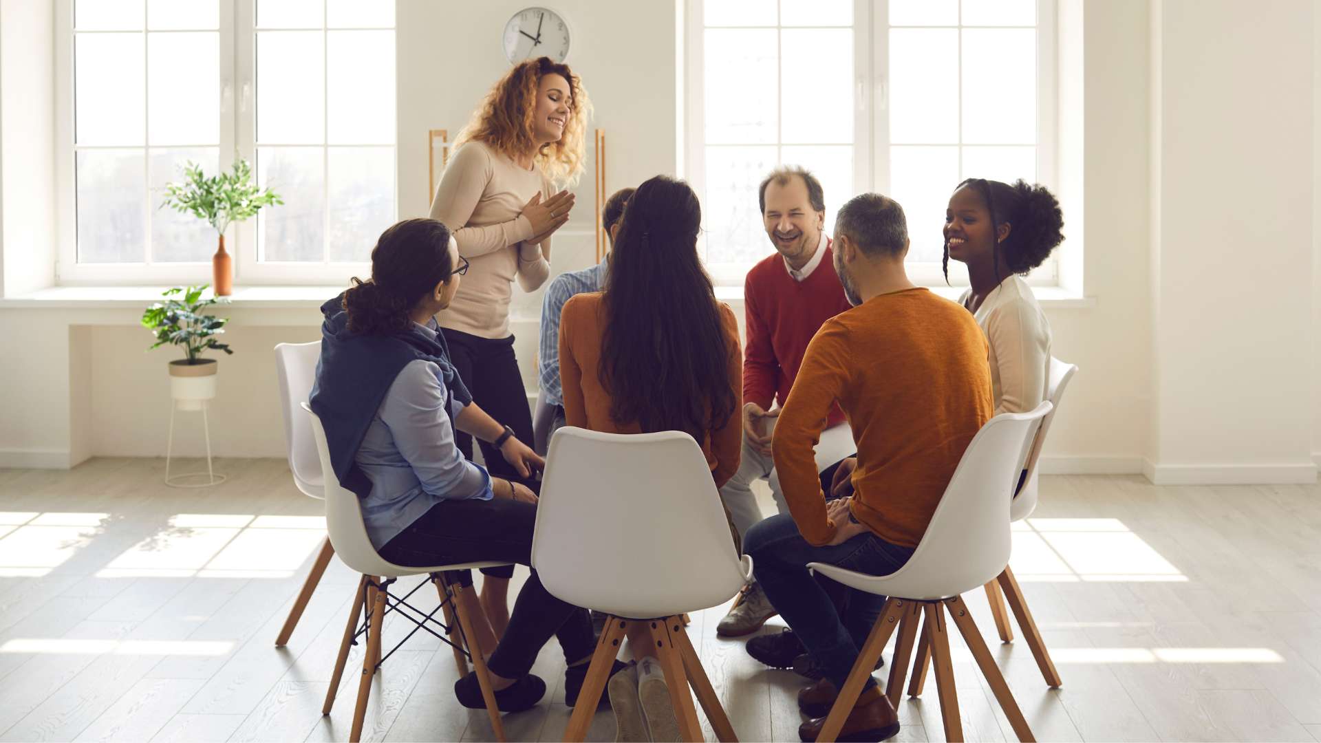 Addiction Treatment Considerations With Aetna Insurance Benefits Group Therapy Session