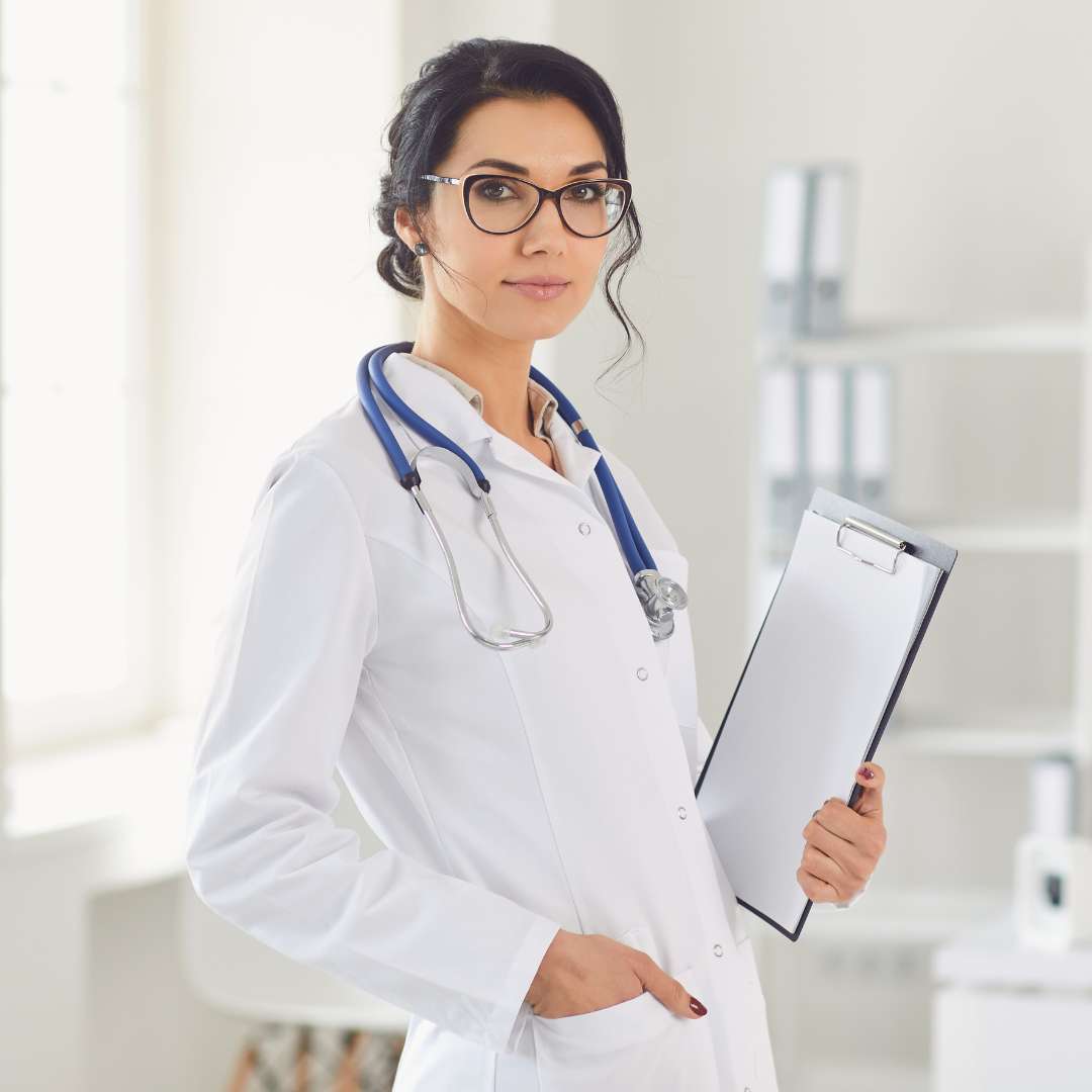 Addiction Treatment Options at Virtue At The Pointe Oregon Doctor Smiling Into Camera